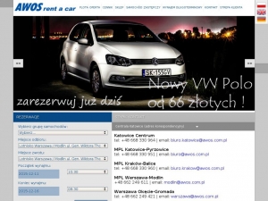 Wypożyczalnia aut terenowych i sportowych - Pyrzowice.