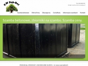 Sprzedaż i montaż profesjonalnych szamb z betonu